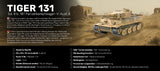 Torro Tiger 131 Remote Control Tank with BB Shooting Function Pre-Built Model [variant_option4]