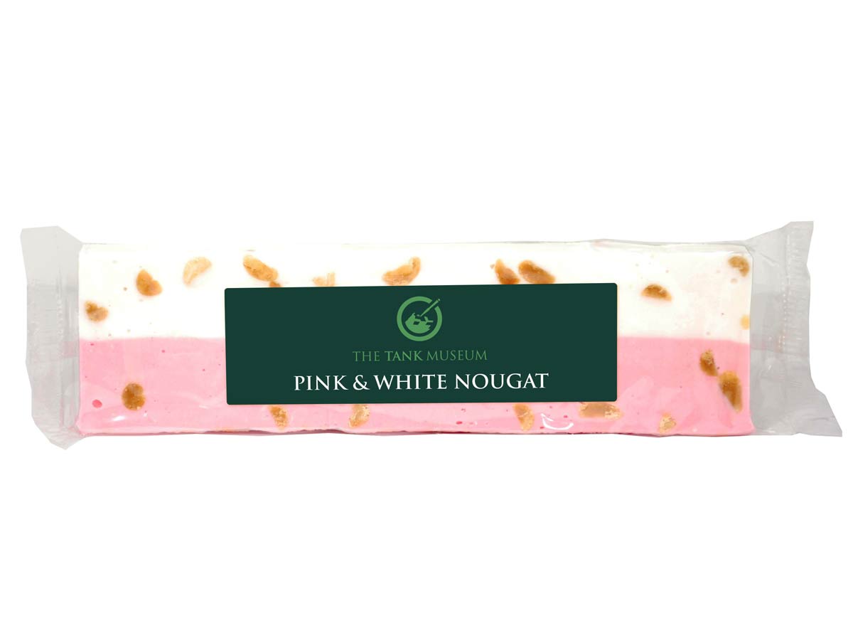 Pink & White Nougat Bar
