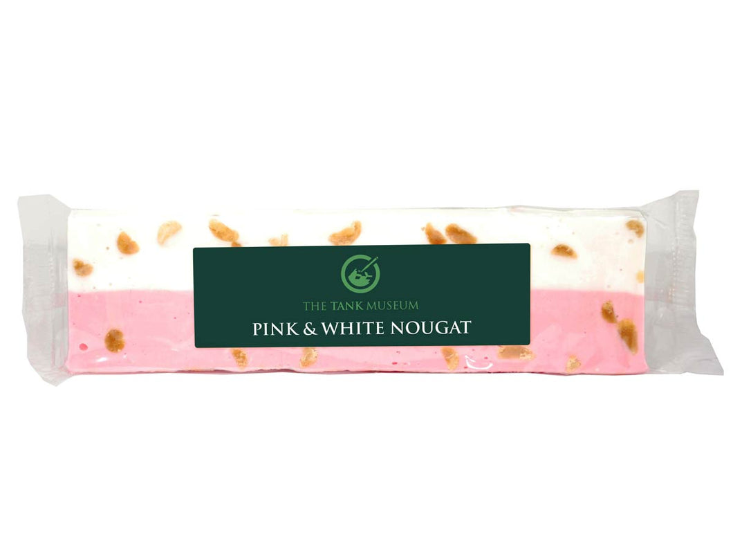 Pink & White Nougat Bar