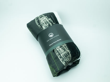 Tanks Outline Fleece Blanket