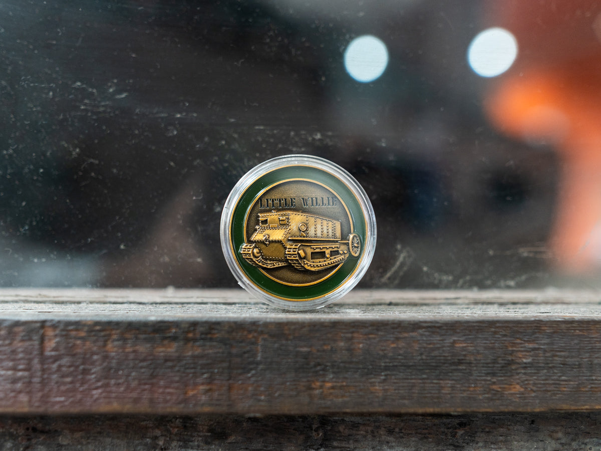 Collectable Coin Series 2: Evolution of British Tanks #1 Little Willie Tank