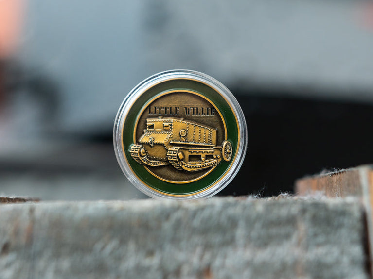 Collectable Coin Series 2: Evolution of British Tanks #1 Little Willie Tank