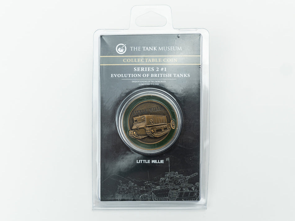Collectable Coin Series 2: Evolution of British Tanks #1 Little Willie Tank