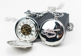 Exclusive Tank Museum Embossed Mechanical Pocket Watch