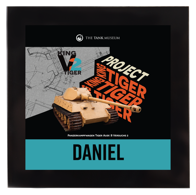 King Tiger V2 Personalised Square Coaster Coaster My Moments