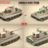 Ryefield Model 1/35 King Tiger Henschel Turret (Upgrade Version).