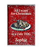 Yule Tog Personalised Glitter Block TEST Homeware My Moments