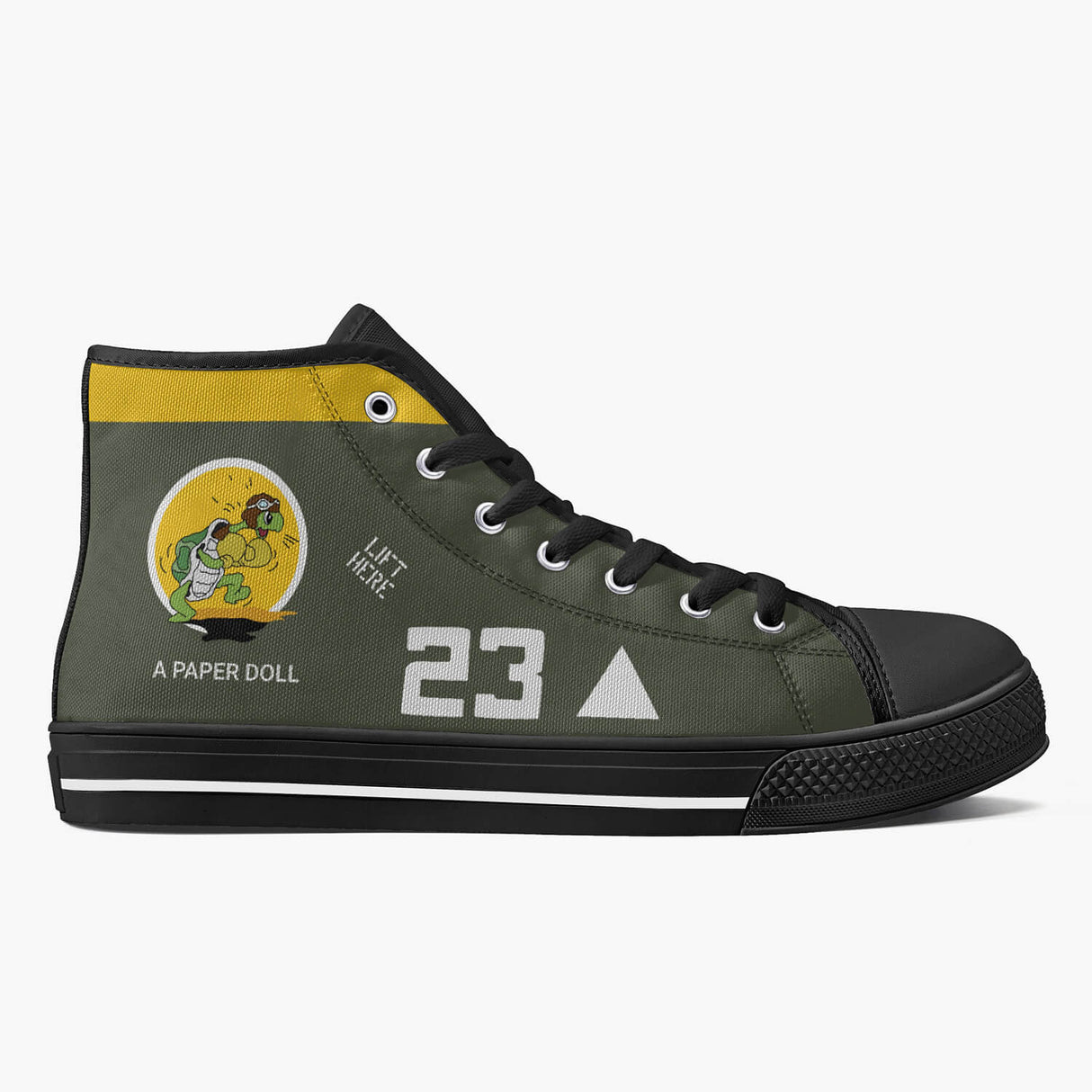 Sherman High Top Canvas Trainer