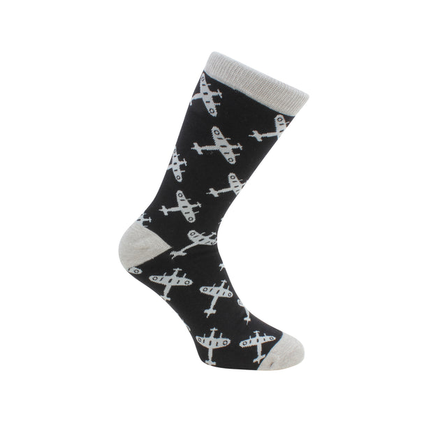 Spitfire Socks Black Socks [variant_option4]