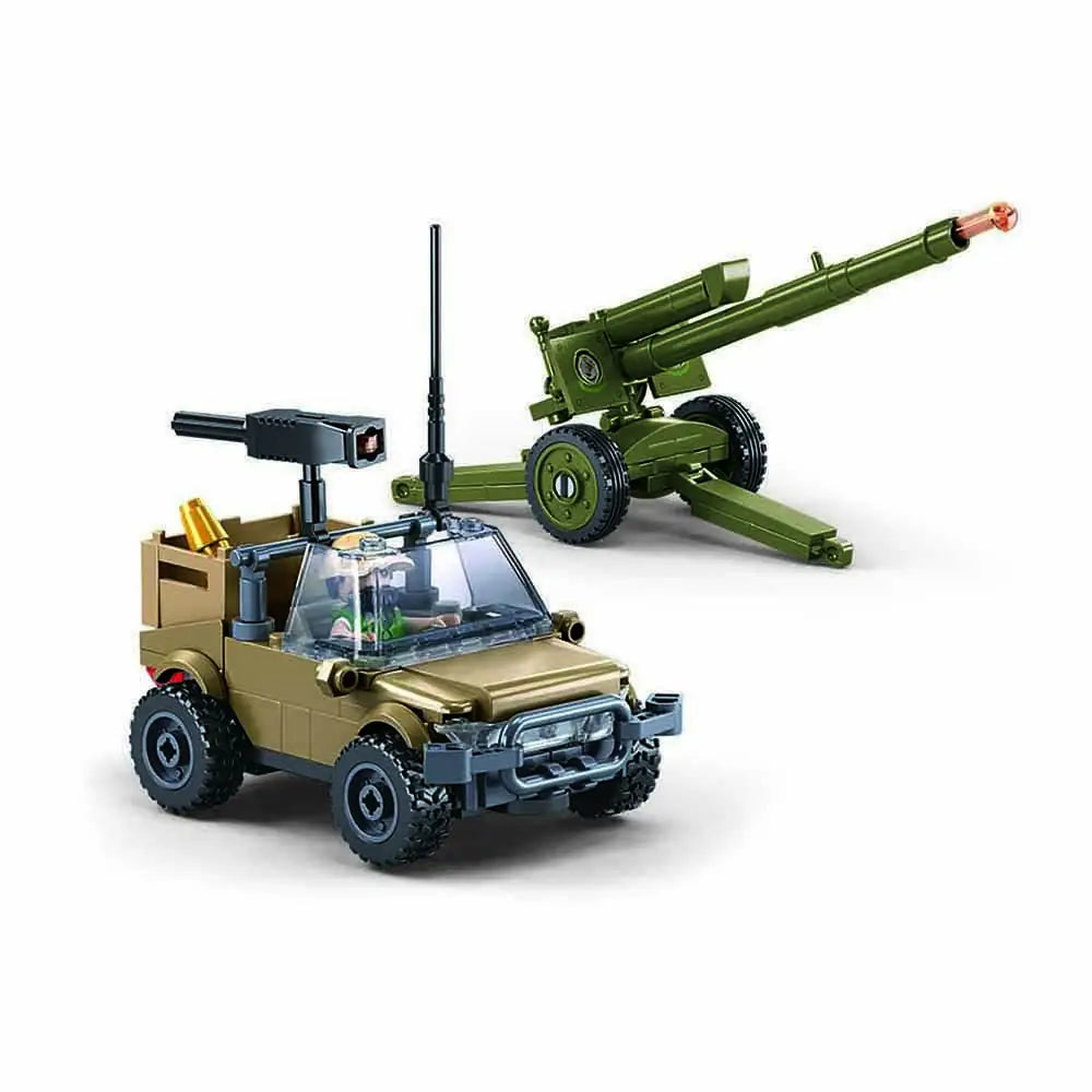 Sluban Howitzer Brick Model Kit Kombat