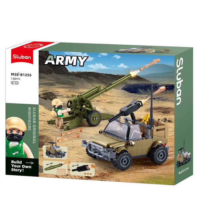 Sluban Howitzer Brick Model Kit Kombat