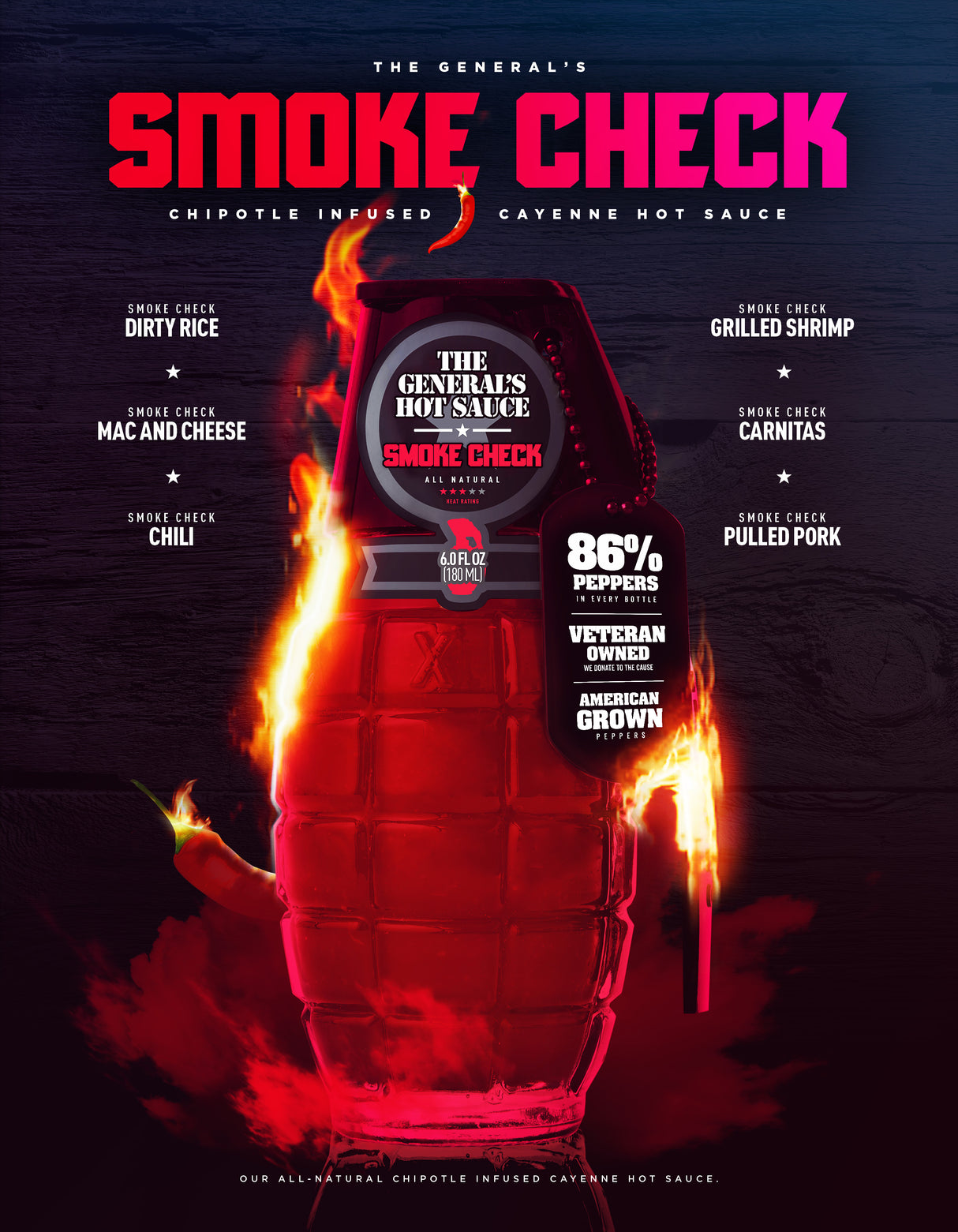 Smoke Check Grenade Sauce Food [variant_option4]