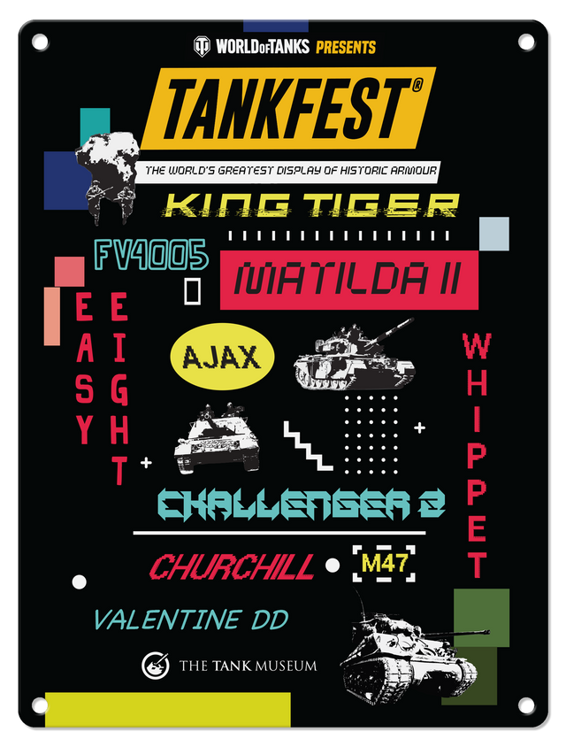 TANKFEST 2025 Metal Sign Homeware [variant_option4]