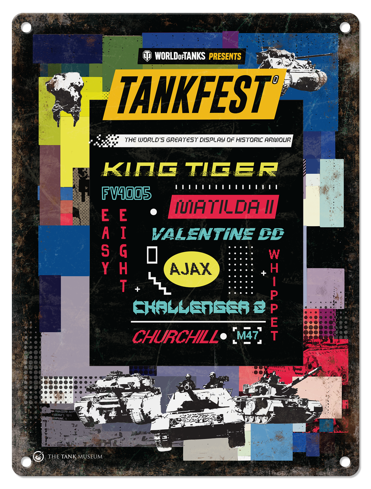 TANKFEST 2025 Metal Sign Large Homeware [variant_option4]