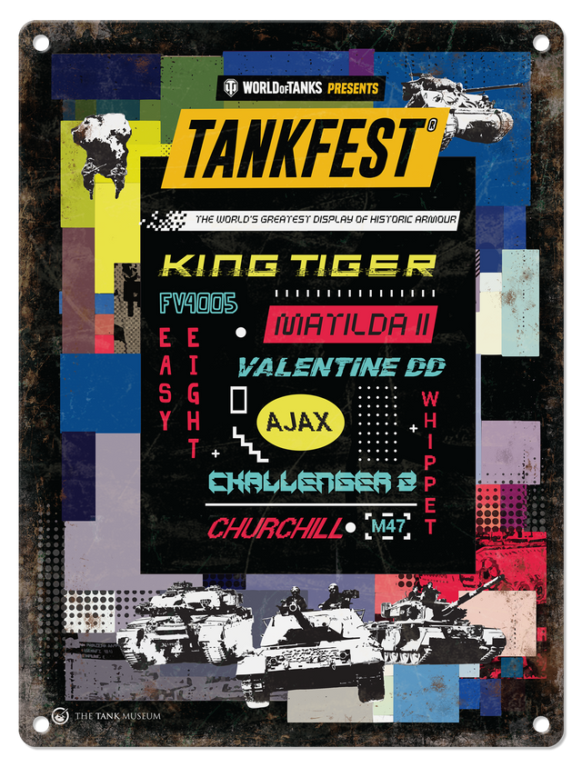TANKFEST 2025 Metal Sign Large Homeware [variant_option4]