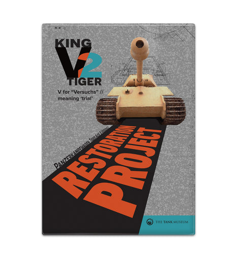 King Tiger V2 Restoration Magnet Fridge Magnet [variant_option4]