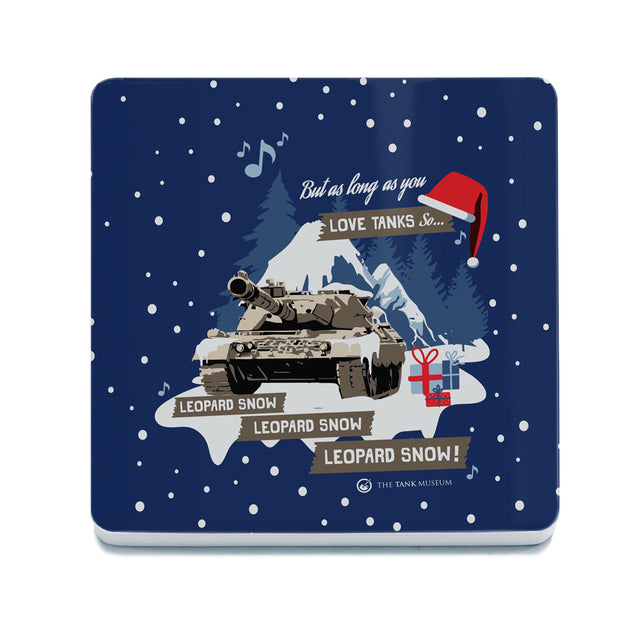 2025 Christmas Leopard Snow Coaster Coaster [variant_option4]