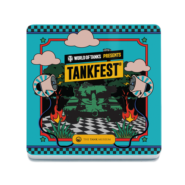 TANKFEST 2026 Coaster Coaster The Original Metal Sign Co