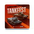 World of Tanks TANKFEST Coaster Coasters The Original Metal Sign Co
