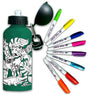 Colour in Water Bottle Safari Drinkware Splat Planet Limited