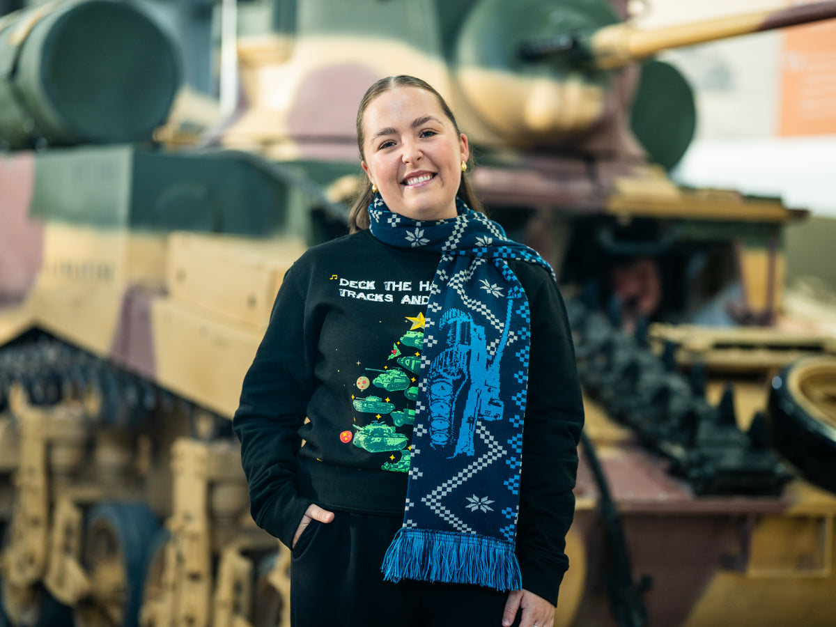 2024 Tank Museum Christmas Scarf