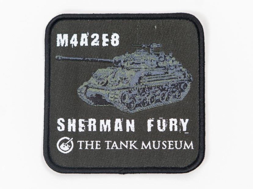 Sherman Tank Iron on Badge Iron On Badge [variant_option4]