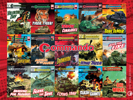 Commando Comics Jigsaw Jigsaw Puzzle [variant_option4]