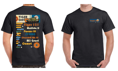 Tiger Day 2025 Tiger 131 Tank Limited Edition Black T-Shirt