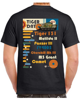 Tiger Day 2025 Tiger 131 Tank Limited Edition Black T-Shirt T-Shirt [variant_option4]