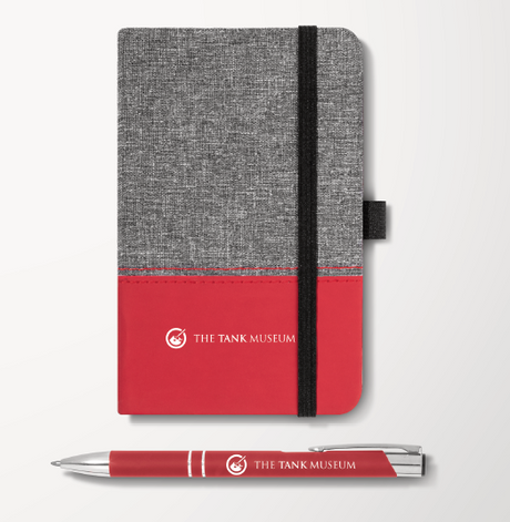 Notebook and Pen - Red Stationery [variant_option4]