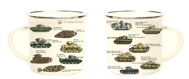 Tanks Enamel Mug Mug [variant_option4]