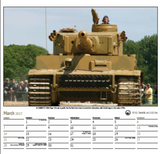 Tank Museum Calendar 2027 Wall Art Studio 27