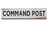 Command Post Wood Wall Sign Wall Art The Original Metal Sign Co