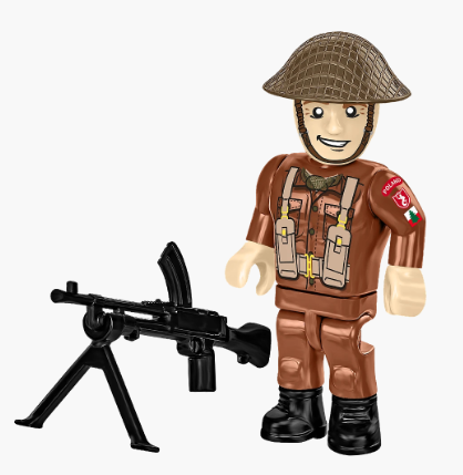 Cobi Battle of Monte Cassino, 6 Figure Set Brick Model Kit Cobi