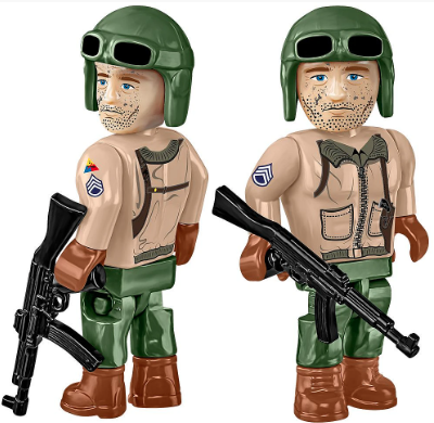 Cobi 1/35 Sherman M4A2E8 (76)W Brick Model Kit Cobi