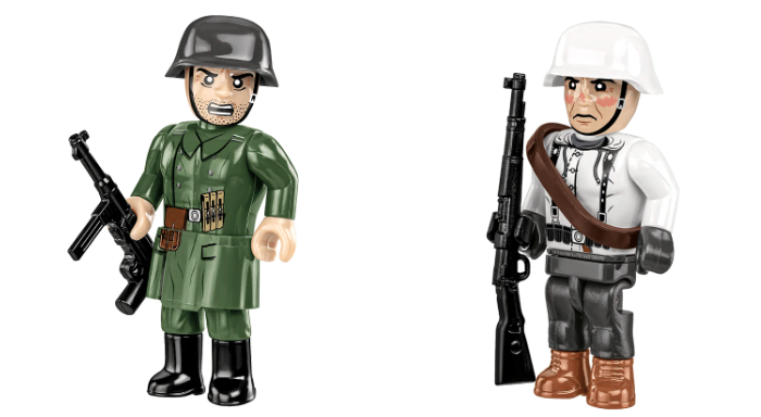 Cobi Battle of Stalingrad, 6 Figure Set Brick Model Kit Cobi