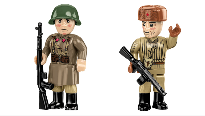 Cobi Battle of Stalingrad, 6 Figure Set Brick Model Kit Cobi