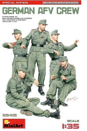 MiniArt 1/35 German AFV Crew Model Accessories MiniArt