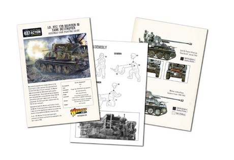 Warlord Games Bolt Action 1/56 SD.KFZ. 139 Marder III (needs checking) Scale Model warlord games Ltd
