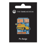 King Tiger Poster Pin Badge Pin Badge Haskins Giftware
