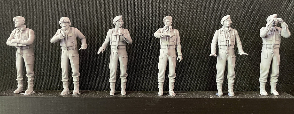 1/35 3D Printed Figure Sets Scale Model British figures set 1 [variant_option4]