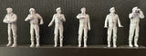 1/35 3D Printed Figure Sets Scale Model British figures set 1 [variant_option4]
