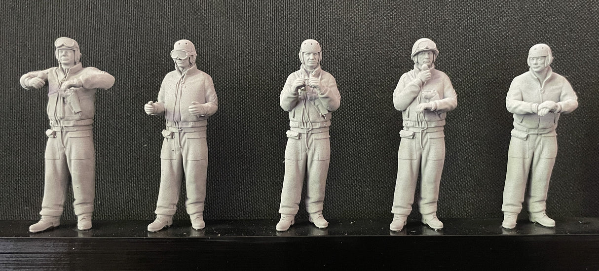 1/35 3D Printed Figure Sets Scale Model US figure set 4 [variant_option4]
