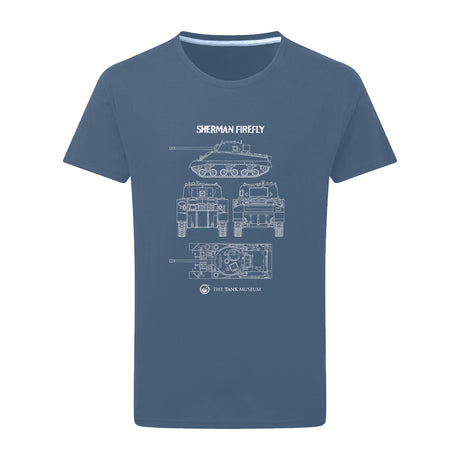 Sherman Firefly Blueprint T-Shirt