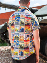 Vintage Hawaiian Shirt Shirt T and F