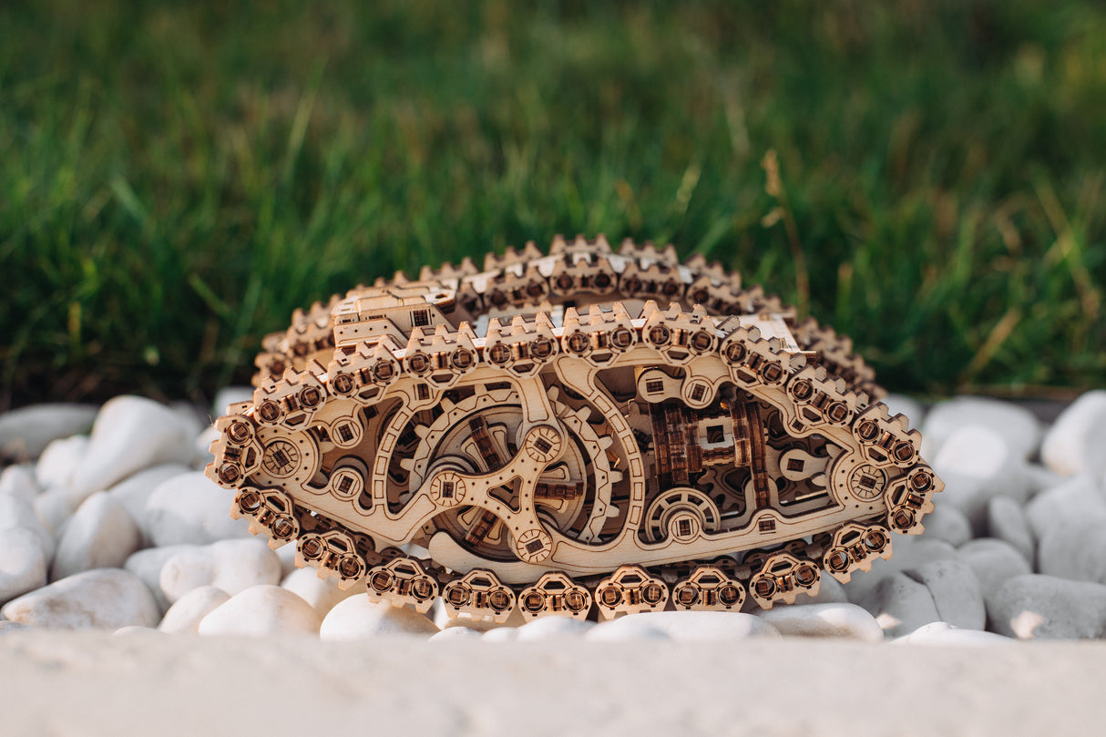 WoodTrick Wooden Steam Tank Wooden Model [variant_option4]