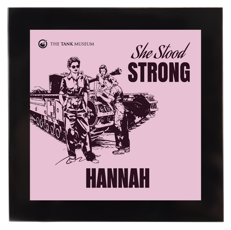 She Stood Strong Personalised Square Coaster Coaster My Moments