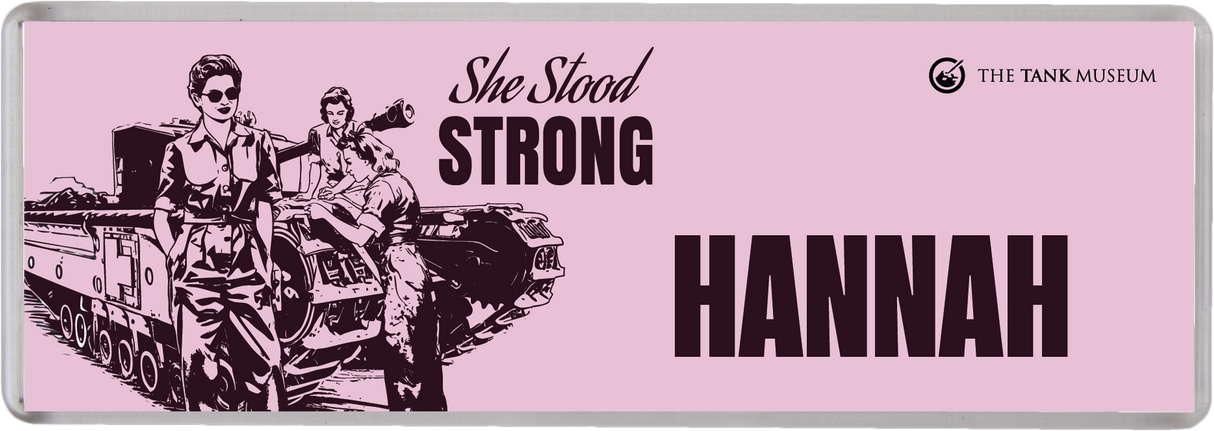 She Stood Strong Personalised Magnet