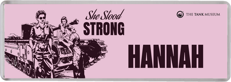 She Stood Strong Personalised Magnet Fridge Magnet My Moments