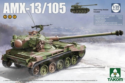 Takom 1/35 AMX-13/105 Light Tank